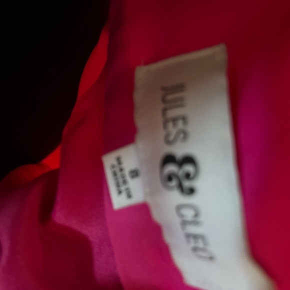 Jules & Cleo Homecoming dress Begonia Size 8 NWT - Picture 7 of 11